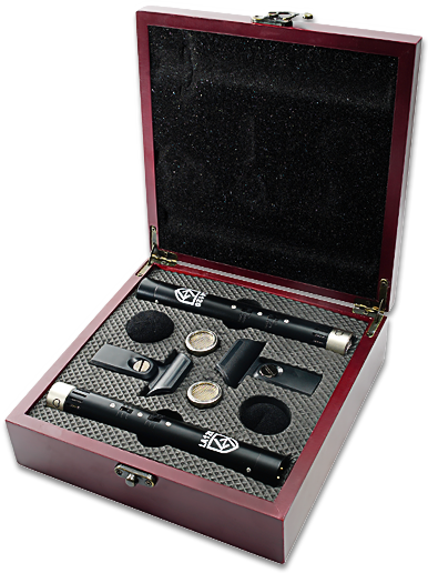 LA-120 MKII Small-Diaphragm FET Condenser Microphone w/ Attenuation Pair