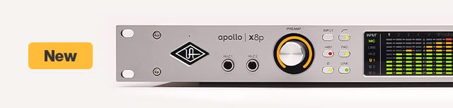 Apollo x8P Gen 2 Studio+ Thunderbolt UAD DSP Interface