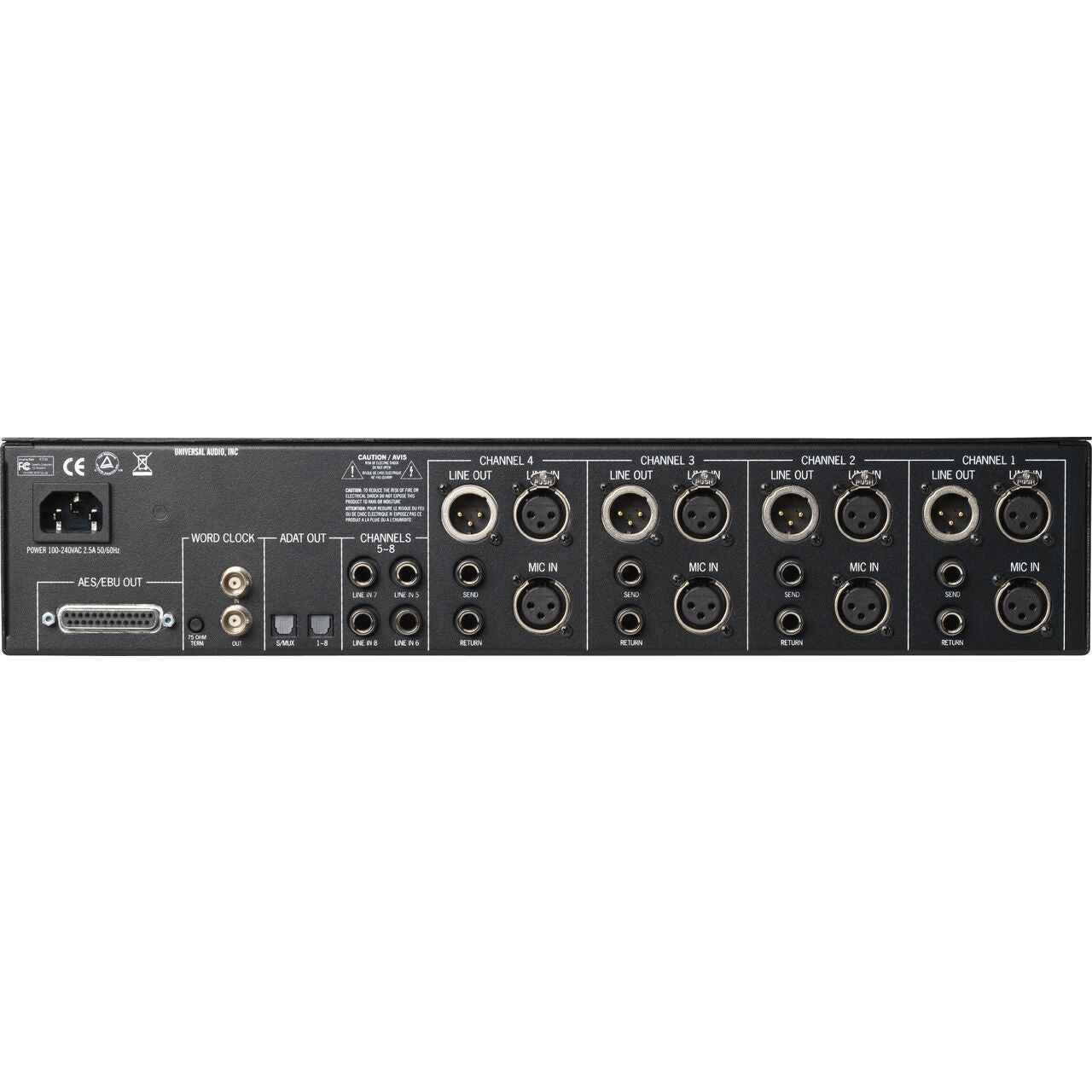 4-710d Four-Channel Mic Pre