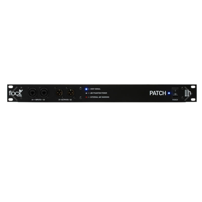 Flock Audio Patch 64-point Digitally Controlled Analog Patchbay