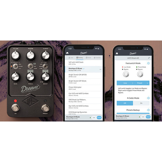 Dream ‘65 Reverb Amplifier Pedal
