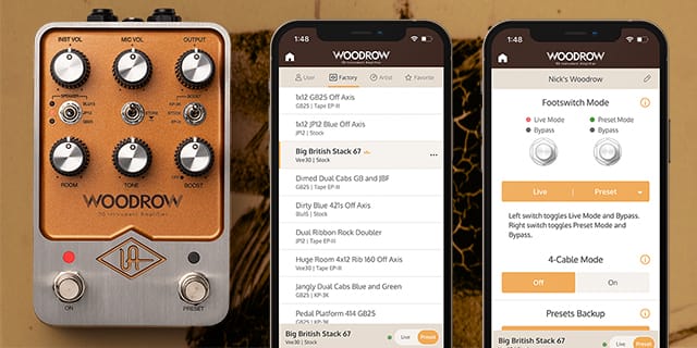 Woodrow ‘55 Instrument Amplifier Pedal