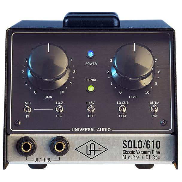 SOLO/610 Classic Tube Single Channel Mic Pre
