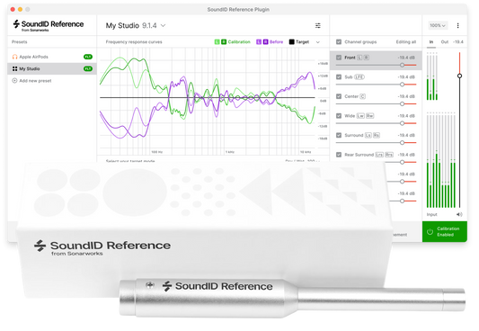 SoundID Reference for Multichannel with Measurement Microphone (XREF)