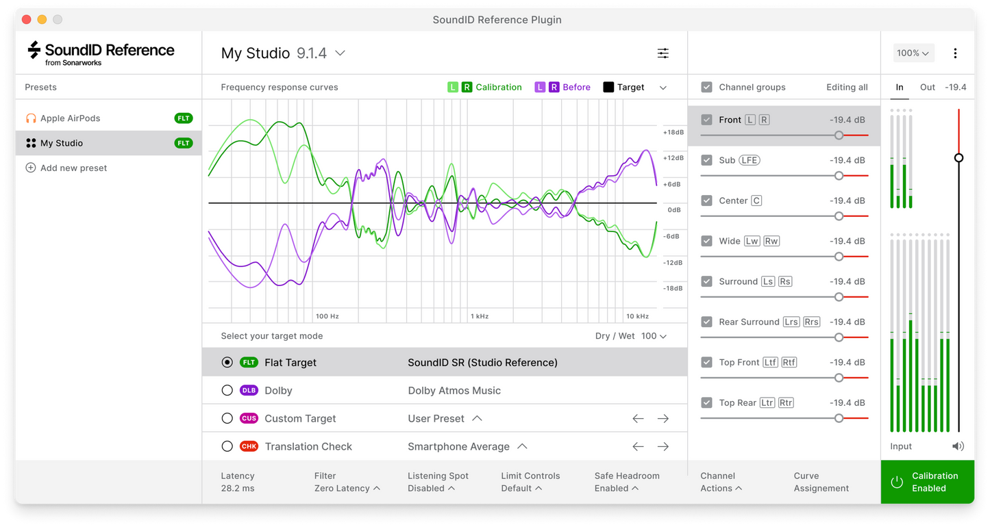 SoundID Reference para sa Multichannel