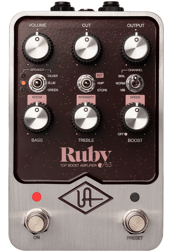 Ruby '63 Top Boost Amplifier Pedal – Dream Audio